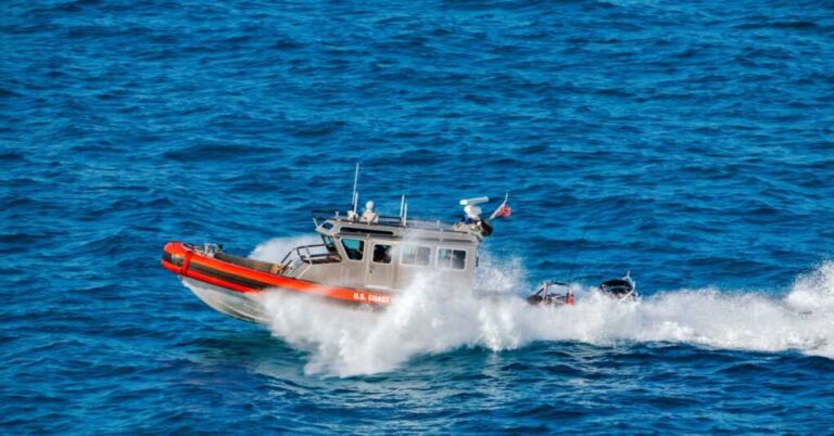 Coasties Stop 16 Cubans Trying To Reach the Florida Keys
